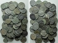 Circa 95 Late Roman Coins.