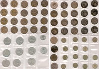 1 Coin Collection / Album; Mostly UK (Circa 150 Pieces; Many Silver Coins) .