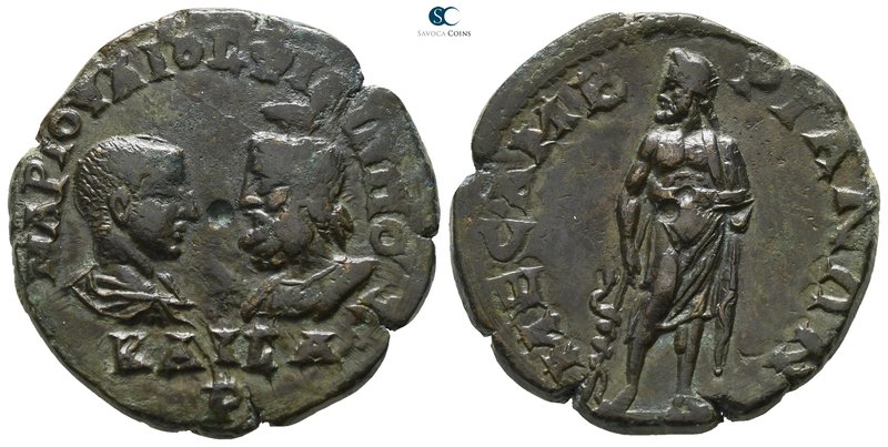 Moesia Inferior. Mesembria. Philip II as Caesar AD 244-247. 
Bronze Æ

25mm.,...