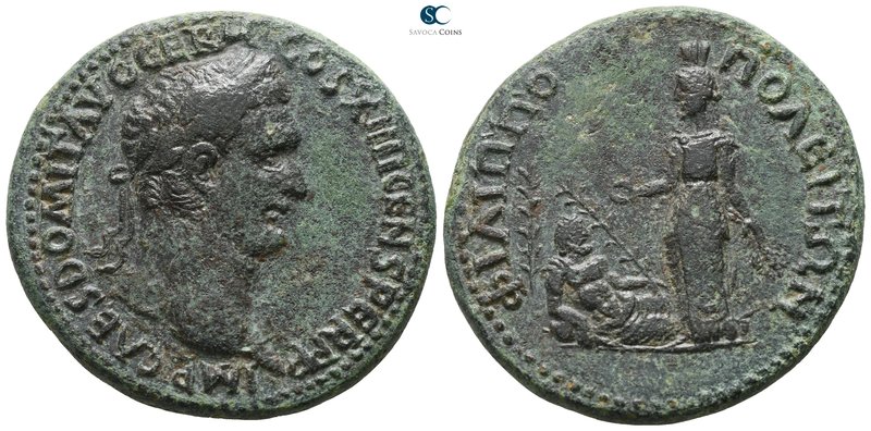 Thrace. Philippopolis. Domitian AD 81-96. 
Bronze Æ

34mm., 23,31g.

IMP CA...