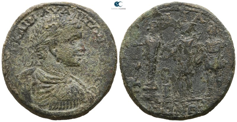 Caria. Kidramos. Elagabalus AD 218-222. 
Bronze Æ

36mm., 31,01g.

[AYT] KA...