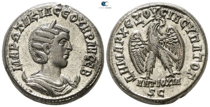 Seleucis and Pieria. Antioch. Otacilia Severa AD 244-249. Struck AD 247
Billon-...