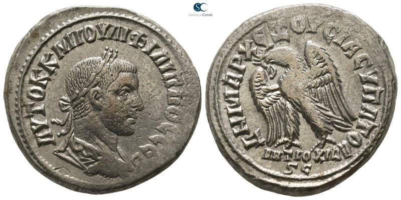 Seleucis and Pieria. Antioch. Philip II AD 247-249. Struck AD 248-249
Billon-Te...