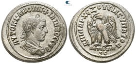 Seleucis and Pieria. Antioch. Philip II AD 247-249. Struck AD 248-249. Billon-Tetradrachm
