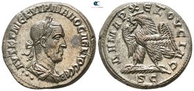 Seleucis and Pieria. Antioch. Trajan Decius AD 249-251. Struck AD 250-251. Billon-Tetradrachm
