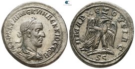 Seleucis and Pieria. Antioch. Trajan Decius AD 249-251. Struck AD 249. Billon-Tetradrachm
