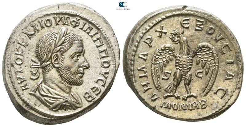 Seleucis and Pieria. Rome mint for Antioch. Philip I Arab AD 244-249. Struck AD ...