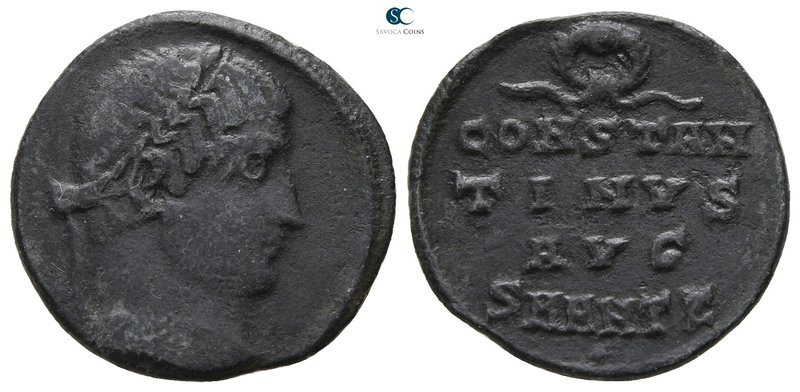 Constantinus I the Great AD 306-337. Antioch
Follis Æ

17mm., 2,19g.

Laure...