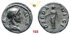 ADRIANO (117-138) Quadrante. D/ Busto elmato e drappeggiato di Roma R/ Figura femminile con spighe. RIC 1016 Ae g 4,37 Rara BB