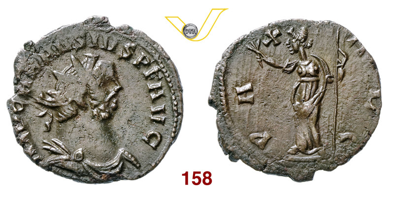 CARAUSIO (287-293) Antoniniano, Londinium. D/ Busto radiato, drappeggiato e cora...