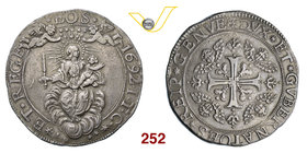 GENOVA - DOGI BIENNALI, III fase (1637-1797) Da 2 Scudi 1692, sigle ITC. MIR 290/26 Ag g 76,50 BB