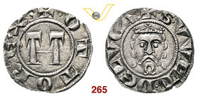 LUCCA - REPUBBLICA (1209-1316) Grosso da 12 Denari, 1214-1250, con la E tonda. D/ Monogramma di Ottone R/ Testa frontale del Volto Santo, coronata. CN...
