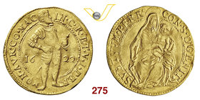 MACCAGNO - GIACOMO III MANDELLI (1618-1645) Ongaro 1622. D/ Il Conte in armatura, con spada R/ La Madonna seduta col Bambino in grembo. CNI - MIR - Gi...
