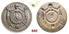 NAPOLEONE I, Imperatore (1804-1814) Grande placchetta 1802 "Sigillo imperiale dei titoli". D/ Aquila imperiale circondata dal collare della Legion d'O...