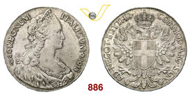 VITTORIO EMANUELE III - monetazione per l’Eritrea (1900-1946) Tallero 1918 Roma. Pag. 956 MIR 1173a Ag g 28,10 Rara FDC