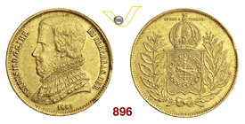 BRASILE PEDRO II (1831-1889) 20000 Reis 1851. Fb. 119 Au g 17,90 BB
