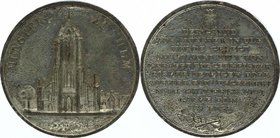 Deutschland
 Zinnmedaille ohne Jahr auf das unvollendete Münster in Ulm. 18,58g. 37mm, Neu. 248 ss/ss+