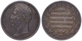 Frankreich Karl X. 1824 - 1830
 Ag - Medaille 1827 von F. Gayrard, Dm 36 mm. Rom. 18,62g vz/stgl