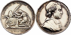 Frankreich
 Silbermedaille 1848 auf den Erzbischof Denis Auguste an seinen Tod, von F. Gayrard, Dm 26 mm. Paris. 11,21g ss