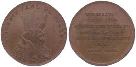 Schweden Birger Jael 1266
 Br - Medaille o. J. (um 1800) schwedischer Regent und Gründer Stockholms, von Carl Enhörning, Dm 34,5 mm. 12,34g vz