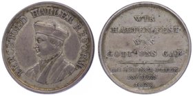 Schweiz Reformation
Berchtold Haller 1492 - 1536 Ag - Medaille 1826 auf die III. Reformationsfeier, von J. Gruner, Dm 31mm. Bern. 14,52g. Leu 765 f.v...