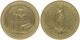 Schweiz
 Br - Medaille o. J. von Johnson, Dm 47,5 mm stgl