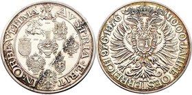 Silbermedaille 1976 1000 Jahre Österreich, Dm 60 mm, 0,999/1000, von Steiner. 99,78g stgl