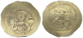 Byzantinische Münzen Michael VII. Ducas 1071 - 1078
 Av-Histamenon (Skyphat) o. J. Konstantinopel. 4,33g. Sear 1868 ss