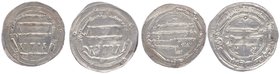 Sassaniden - Münzen Kalifen in Bagdad 754 - 861
 Drachme o. J. 2 Stück. a.ca 2,78g vz