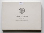 Belize
 Jahressatz 1974 1 Cent - 10 Dollar PP