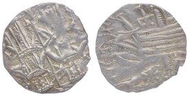 Bulgarien Ivan Alexander und Mihail 1331 - 1355
 Ag - Grossus o. J. (bis 1355) 1,29g. Metcalf Tfl.8.11 ss/vz
