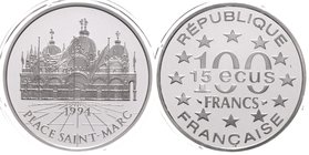 Frankreich Republik
 100 Francs 1994 St. Mark's C. PP