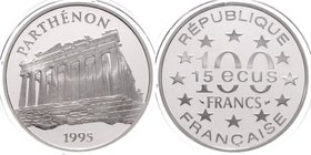 Frankreich Republik
 100 Francs 1995 Parthenon PP