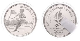 Frankreich Republik
 100 Francs 1992 Eispaarlauf PP