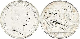 Italien Königreich
Viktor Emanuel III. 1900 - 1946 1 Lire 1917 R Rom. 4,93g. KM 57 stgl