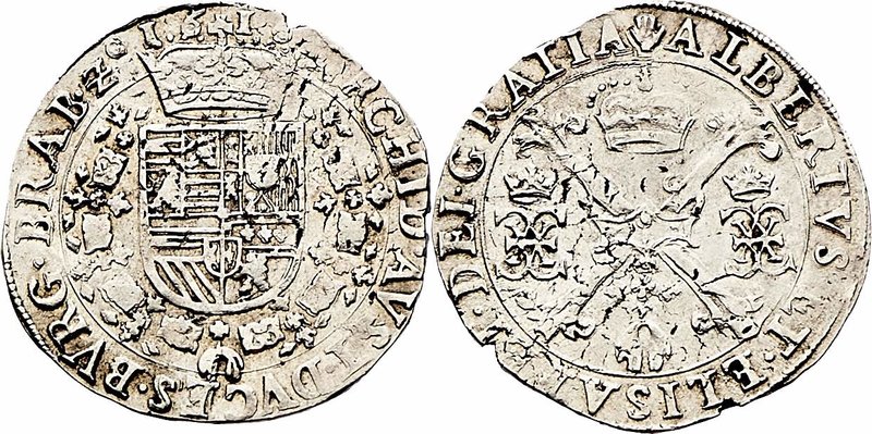 Niederlande
 1/4 Patagon 1616 Antwerpen. 7,01g. Delm. 268 ss/vz