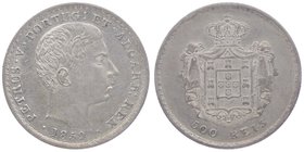 Portugal Pedro V. 1853 - 1861
 500 Reis 1859 12,51g. Gomes 08.03 vz