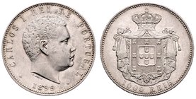 Portugal Carlos I. 1889 - 1908
 1000 Reis 1899 ss/vz