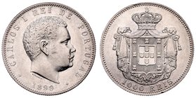 Portugal Carlos I. 1889 - 1908
 1000 Reis 1899 ss/vz