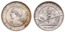 San Marino Republik
 5 Lire 1938 Rom stgl