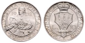 San Marino Republik
 10 Lire 1932 Rom stgl