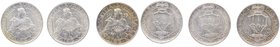 San Marino Republik
 Lot 3 Stück 10 Lire 1935 Rom vz/stgl