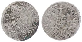 Ferdinand II. als Kaiser 1619 - 1637
 1 Kreuzer 1627 PS St. Veit. 0,95g. Her. 1399 f.ss