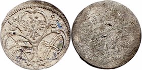 Leopold I. 1657 - 1705
 2 Pfennig 1698 Wien. 0,69g. Her. 2062 vz