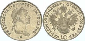 Franz I. 1806 - 1835
 10 Kreuzer 1832 A Wien. 3,90g. Fr. 429 ss/vz