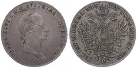 Franz I. 1806 - 1835
 Taler 1830 A Wien. 28,02g. Fr. 195 ss