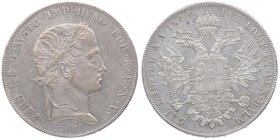 Ferdinand I. 1835 - 1848
 Taler 1846 A Wien. 28,02g. Fr. 773 ss/vz