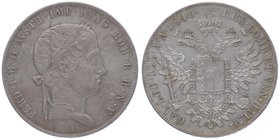 Ferdinand I. 1835 - 1848
 Taler 1846 A Wien. 28,03g. Fr. 773 ss/vz