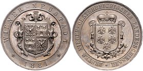 Franz Joseph I. 1848 - 1916
 Schützenmedaille - Ag 1881 Schützenpreis auf das I. Niederösterreichische Landesschießen, Av.: niederösterreichische Lan...