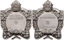 Franz Joseph I. 1848 - 1916
 Ag Medaille 1900 v. Reinemer & Spiegel. Auf das I. NÖ - Verbandsschießen des Landesschützenverbandes. 15,94g. Hauser 525...